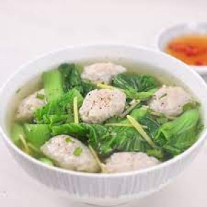 Canh Cải Xanh Cá Thác Lác