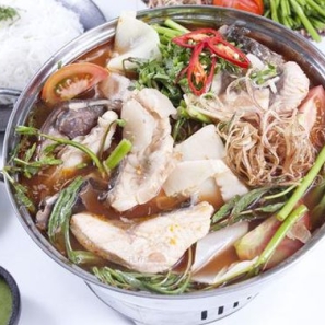 Lẫu Cá Lăng Nấu Chua